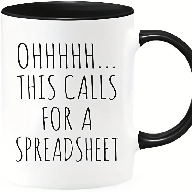 Funny Spreadsheet Coffee Mug