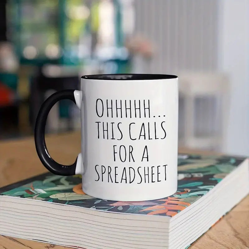 Funny Spreadsheet Coffee Mug